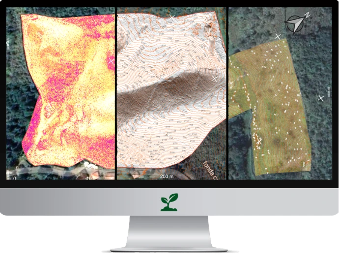 Tipos de mapas GIS AGROMOJICA